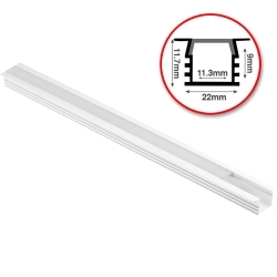 פרופיל_אלומיניום_לבן_3_מטר