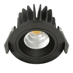 שקוע  גומחה מקצועי עגול מתכונן שחור