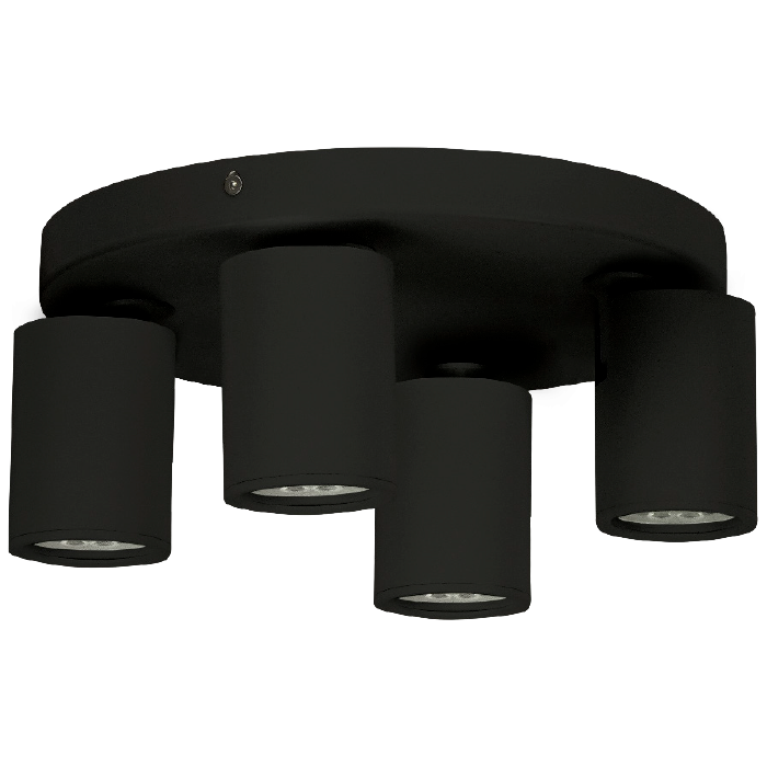 רול.6 רביעייה עגולה גוף שחור