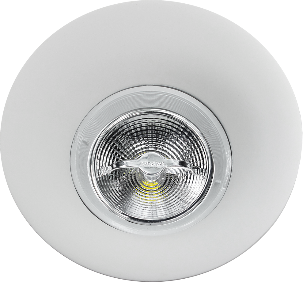 שקוע גבס AR111 עגול לבן