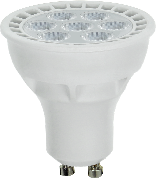 דיקרויקה 7 לדים 1 וואט 6000K חיבור GU10