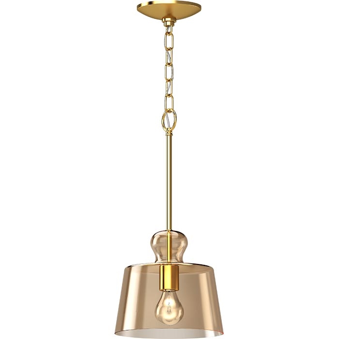 גוף תליה זכוכית עמבר קונוס