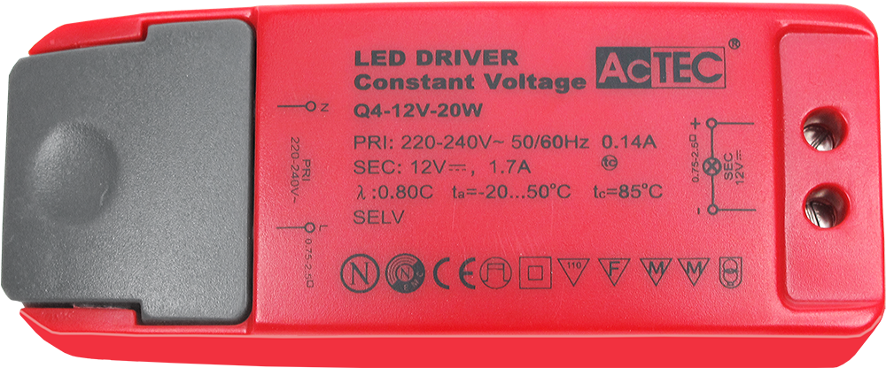 דרייבר זרם 20 וואט AcTEC